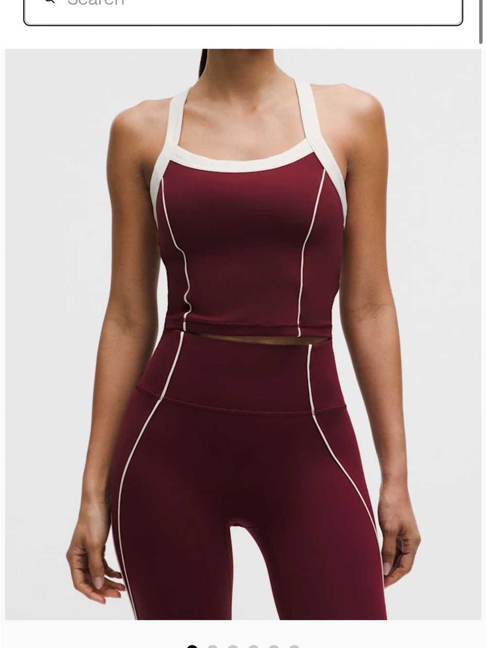 NWT Lululemon Wunder Train Piped Strappy Tank Top Light Support B/C Cup